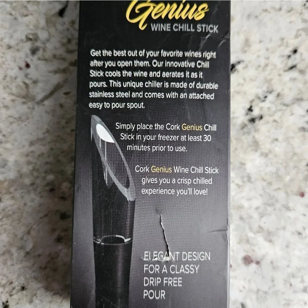 Cork Genius Wine Chill Stick